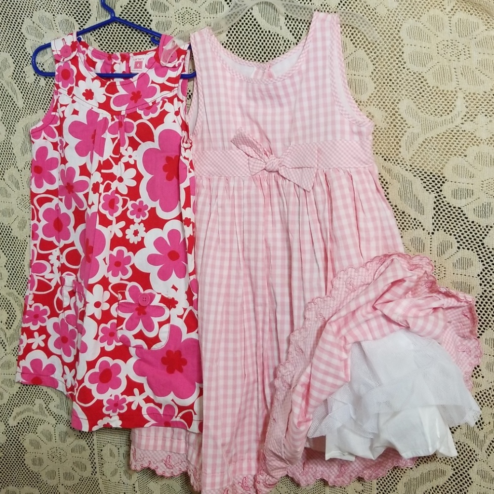 NWT Lot of 2 Girl's Dresses 6
